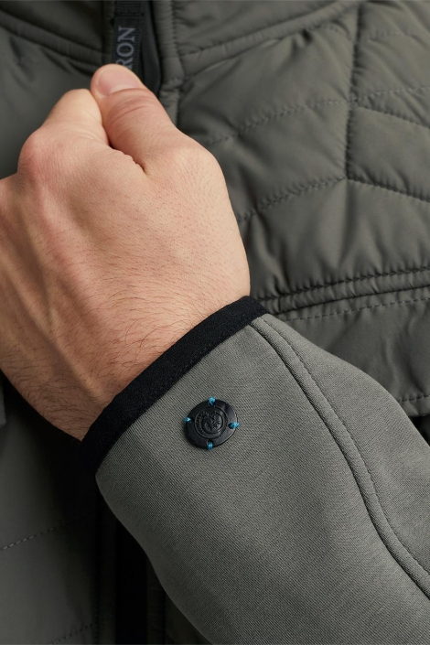 Cast Iron bomber jacket interlock